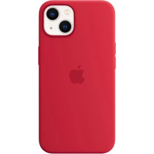 Накладка Silicone Case для iPhone 13 (Red)